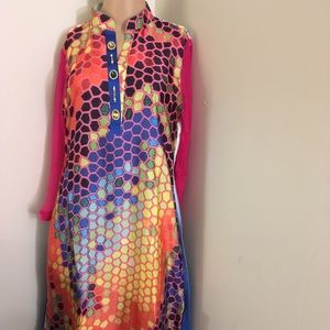 Silk top Indian /Pakistani NWT